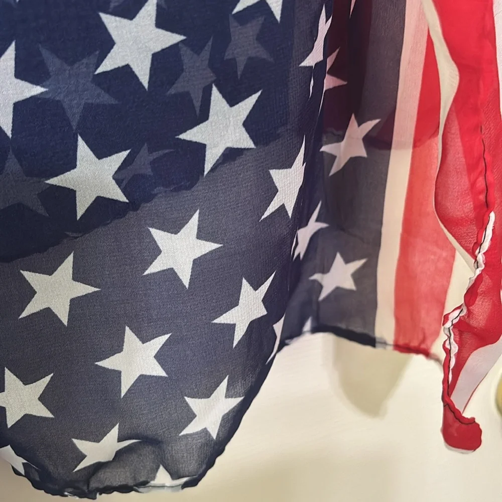 American Flag scarf / wrap